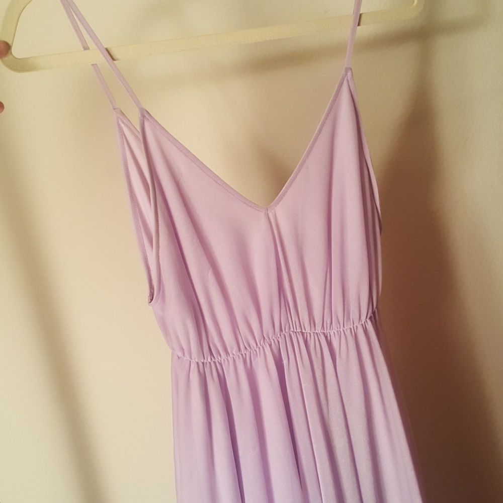 Soft Purple Flowy Dress